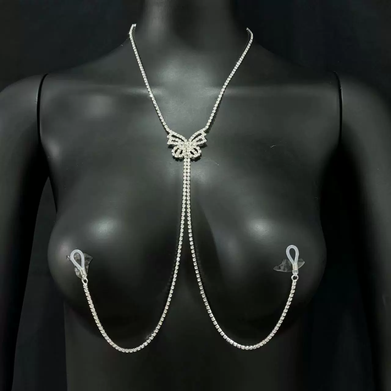 Сексуальное ожерелье с кисточками для сосков