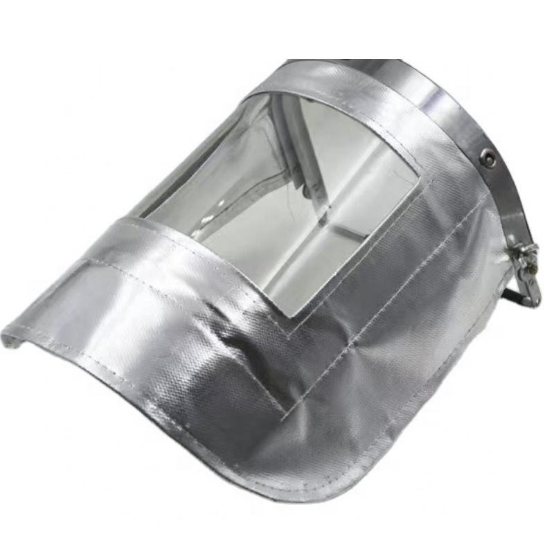 厂家耐高温面具钢厂铝厂冶炼铸造/劳保防护面/屏铝箔隔热防护面罩