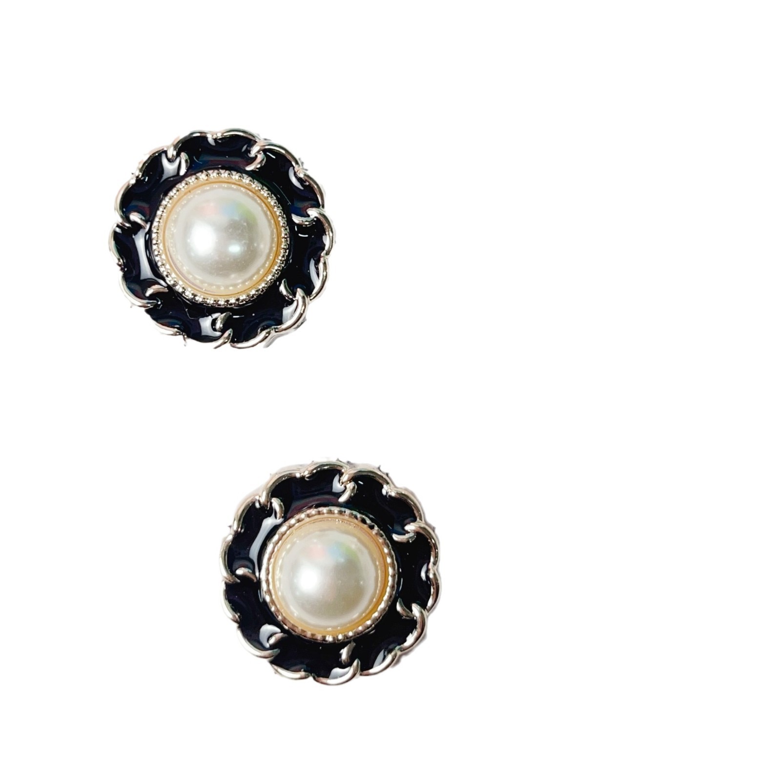 Coreano pequeño arco de perlas fragrantes camellia amor diy accesorios accesorios pinzas de pelo agujeros zapatos bolsos materiales