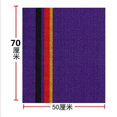 Universal Foot Pad — Cutable Foot Mats - purple-single-co-pilot-5070