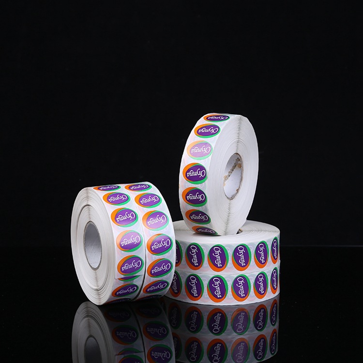 创意PVC卷筒不干胶标签印刷覆膜镭射不干胶商标标签贴纸定制批发