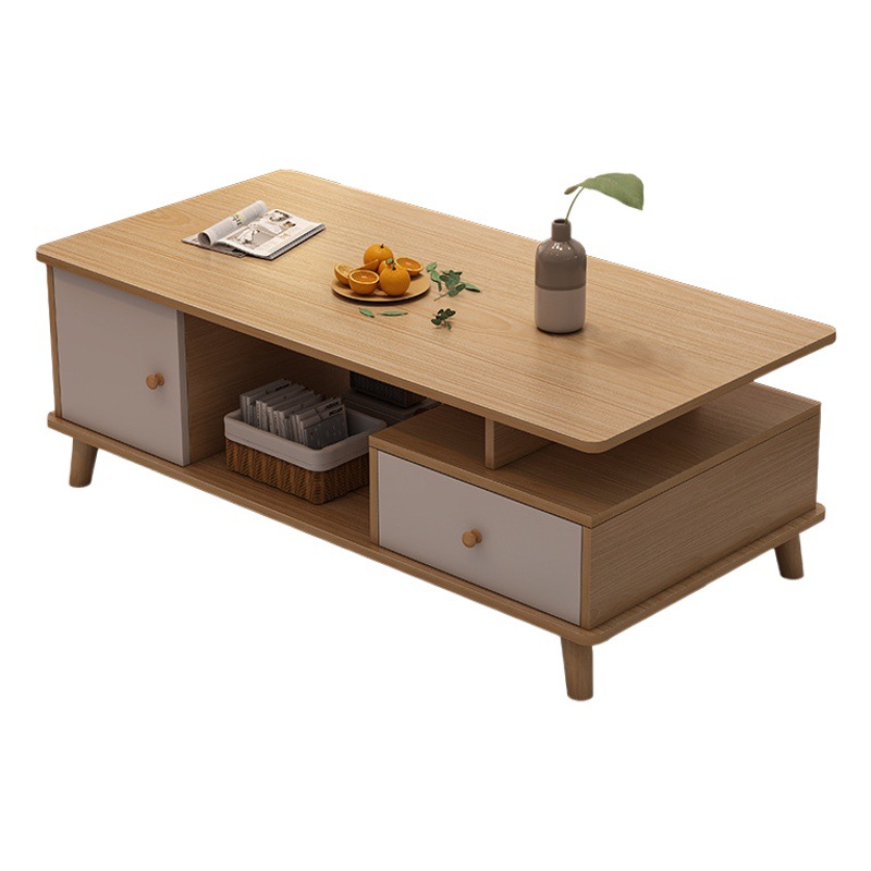 Mesa de café pequeño apartamento sala de estar hogar sofá lado varios simple casa de alquiler moderna creativa dormitorio simple mesa pequeña