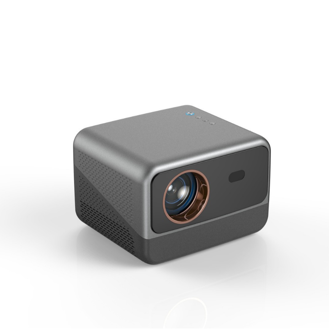 Proyector Android transfronterizo Bluetooth 5G de doble banda WIFI HD 1080P Proyector de oficina Proyector LED doméstico