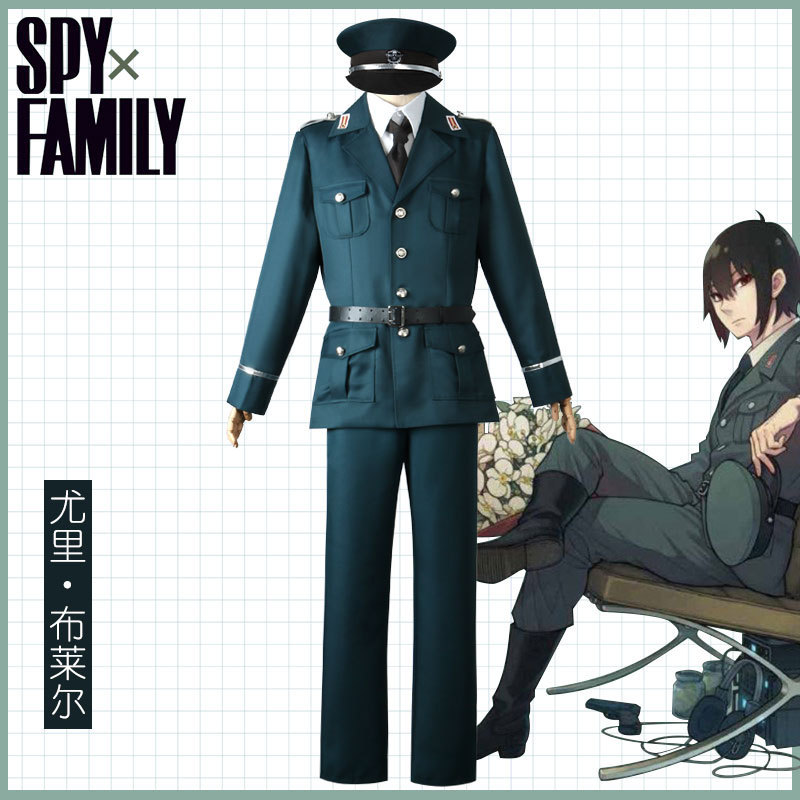 New Product Spy Family Yuri Blair Cosplay Costume Anime Dress
