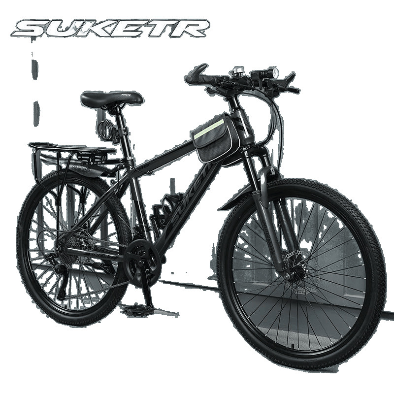 Bicicletas de montaña bicicletas de cross-country hombres y mujeres adultos carreras de carretera ligeras de bicicleta de cambio de velocidad estudiantes bicicletas de la ciudad comercio exterior