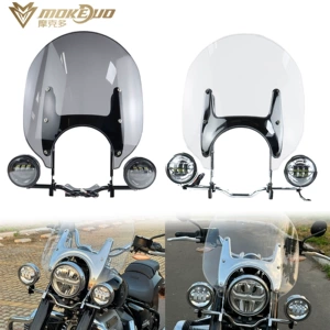 BMW R18 Dreamer motosiklet ön şüşəsi və duman işıqları