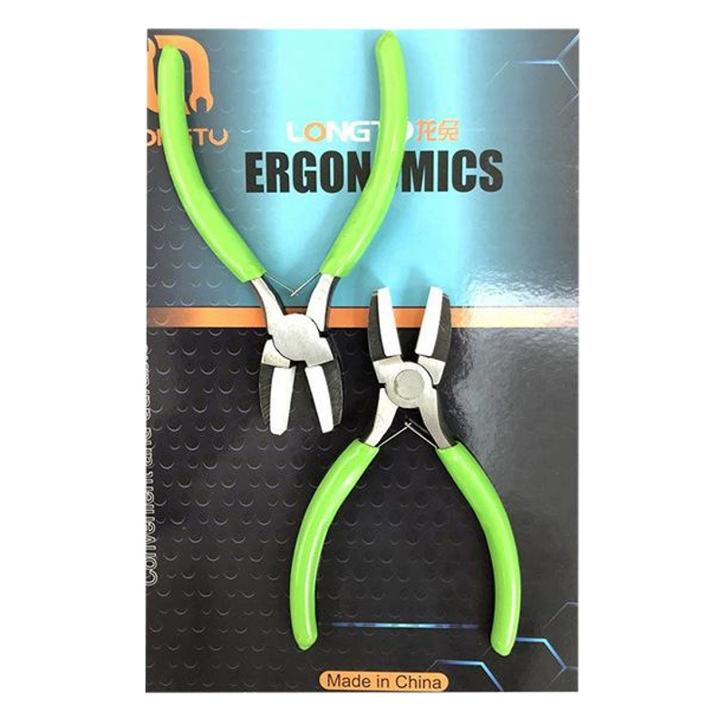 Клещи для обжима, клещи для очков, мини-клещи, ювелирные клещи, клещи для выпрямления и позиционирования из нержавеющей стали для изготовления украшений своими руками, коннектор