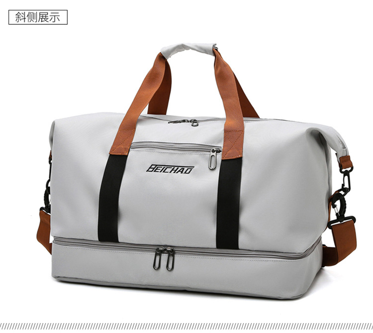 New Style Travel Bag Korean Portable Short-distance Travel Luggage Bag Large Capacity Gym Bag display picture 50