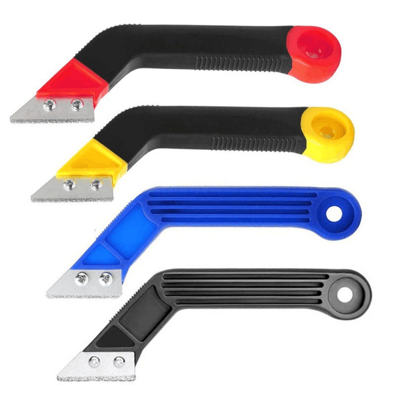 工厂直供斜角刮耙刮刀刀片地板墙边缘缝隙清洁工具残留物去除器