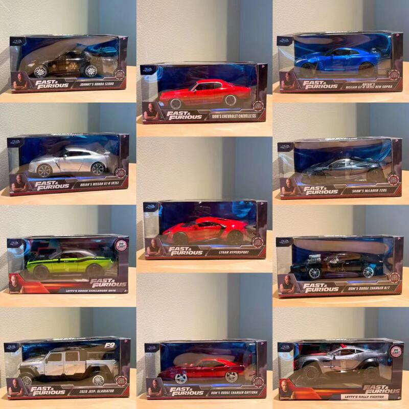 Jiada Sports Car JADA Speed and Passion Model 1:24 Jiada Fast & Furious C4982 Wheel Change