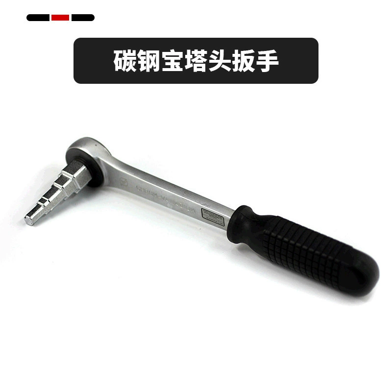 Откачка клапана Разборка храпового ключа Углеродистая сталь Таблатный ключ 10-21 мм Радиатор клапан храпового ключа