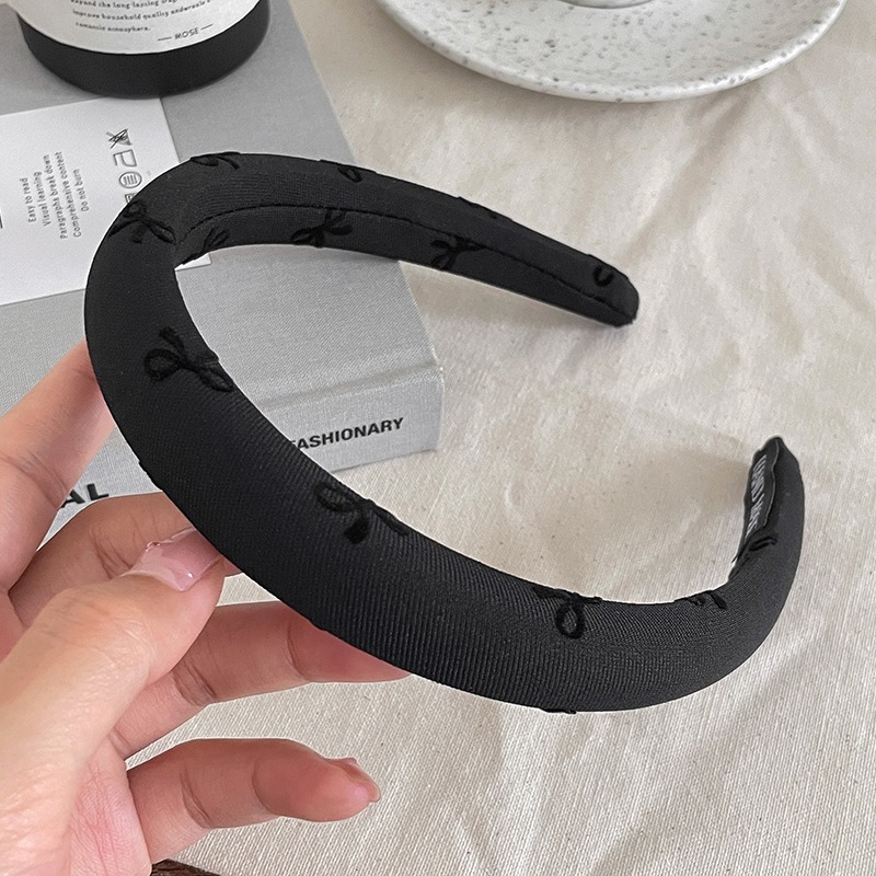 Red en línea serie gris adornamiento de cabello de alto grado anillo de cabello de intestino grueso 2025 nuevo cinturón de cabello de cráneo alto borde frangeo clips para mujeres