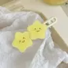 1#Cute yellow star edge clip
