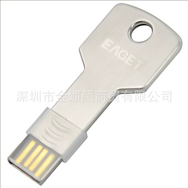 Металлический USB-флеш-накопитель для ключей, брелок, деловая версия, подарок на день рождения