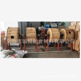 Wooden barrel drum machine polishing machine water polishing type resin acrylic polishing machine