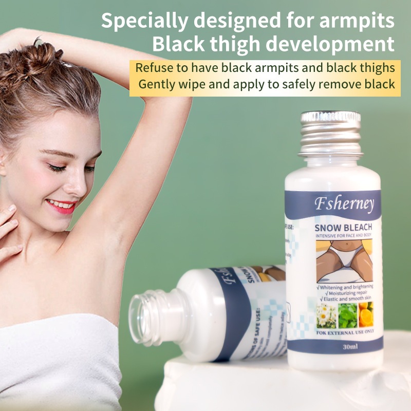 Underarm and Thigh Brightening Cream: Cleansing, beautifying, and brightening cream to lighten the skin on the inner sides of the underarms and thighs