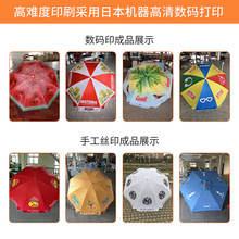 商用广告伞logo圆形大雨伞防晒太阳伞沙滩伞户外特大号遮阳伞