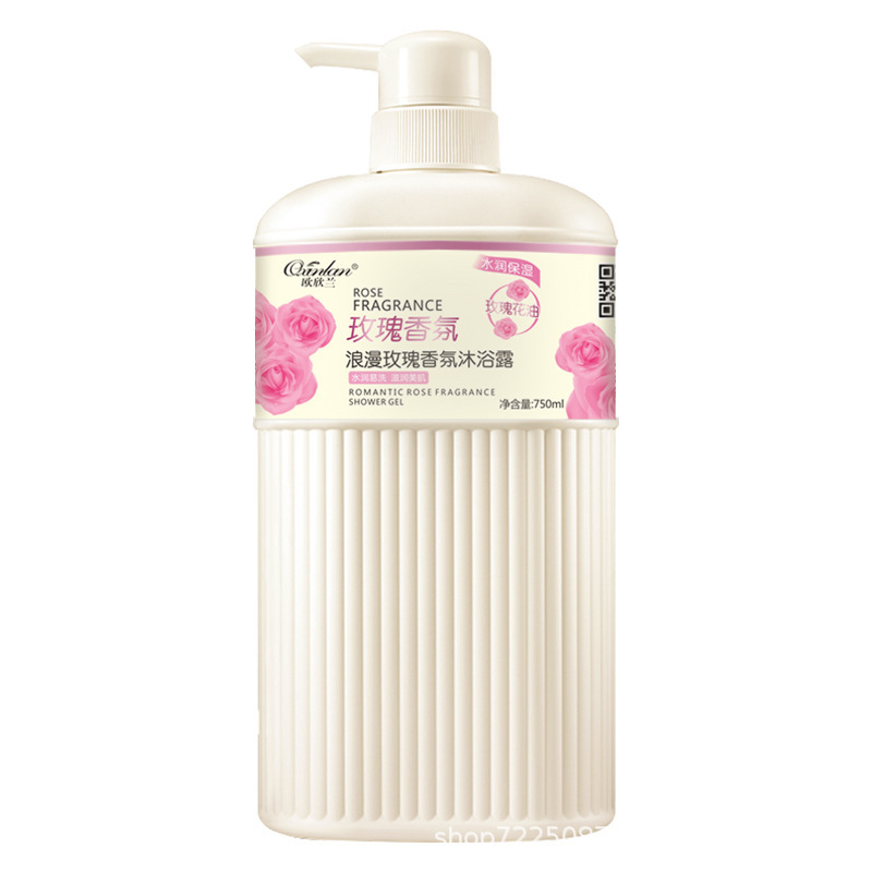 ロマンチックなバラの香りの入浴剤シャンプーセットの柔らかい肌の保湿は肌をきれいにして水分を補充します。|undefined