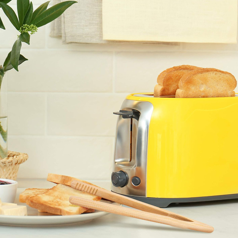 Clip de comida de bambú con imán de pan adsorbible herramientas creativas de cocina Amazon Hot Sale Clip de bambú ecológico