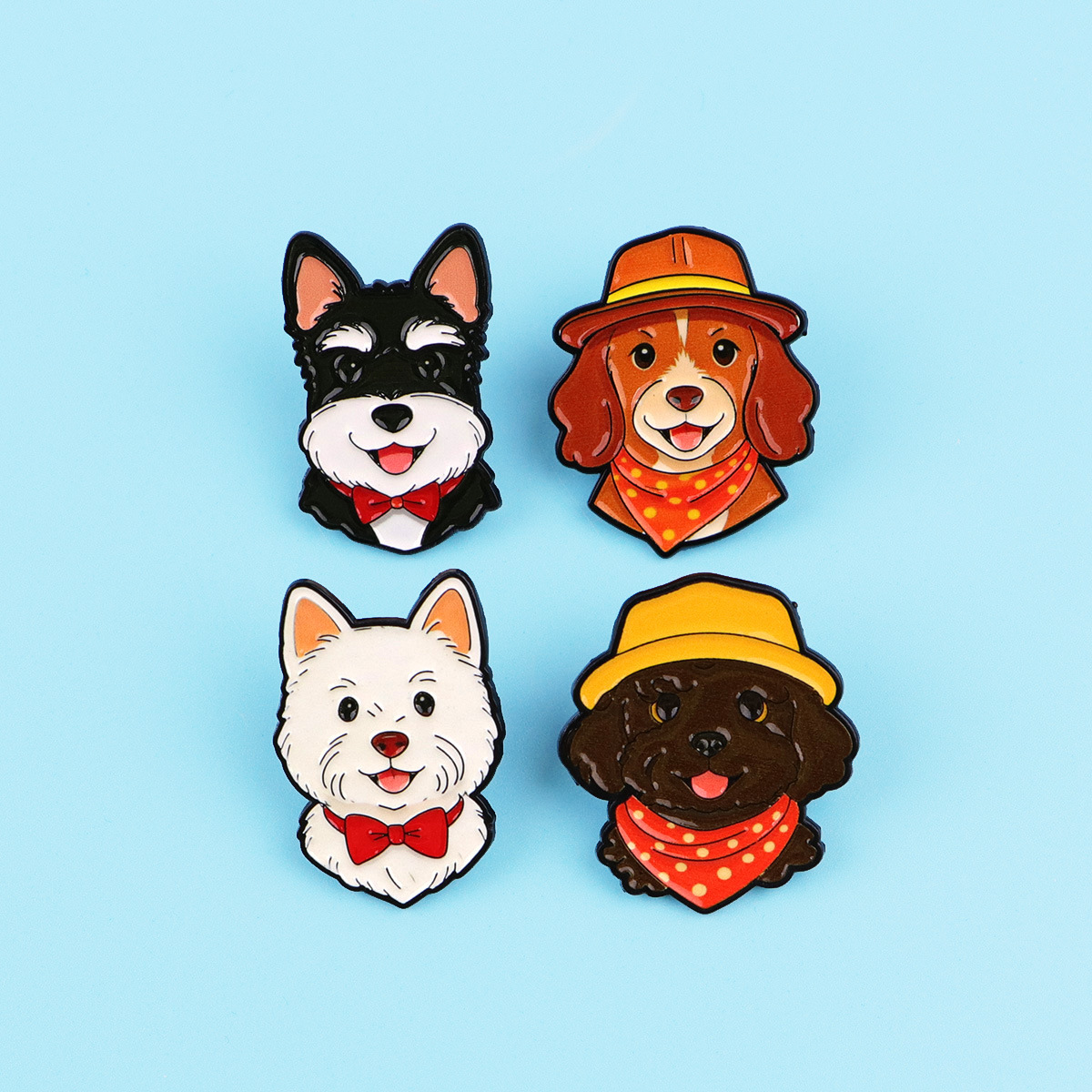 Cartoon brooch