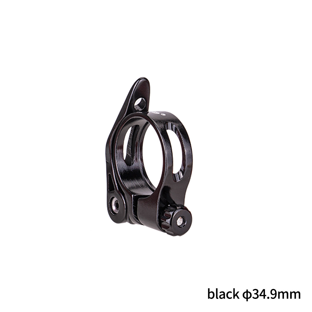 Abrazadera de tubo de asiento de bicicleta ZTTO Abrazadera de tubo de asiento de bicicleta de montaña 31.8 34.9 Accesorios de anillo de clip de barra de asiento de liberación rápida de aleación de aluminio