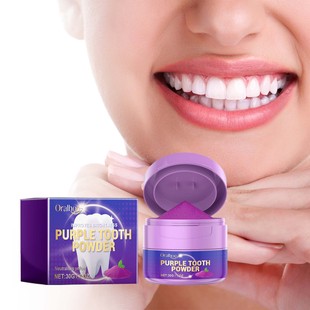 Oralhoe Teeth Cleaning Powder Oral Odor Care Fresh Breath Cleaning Teeth Tooth Powder