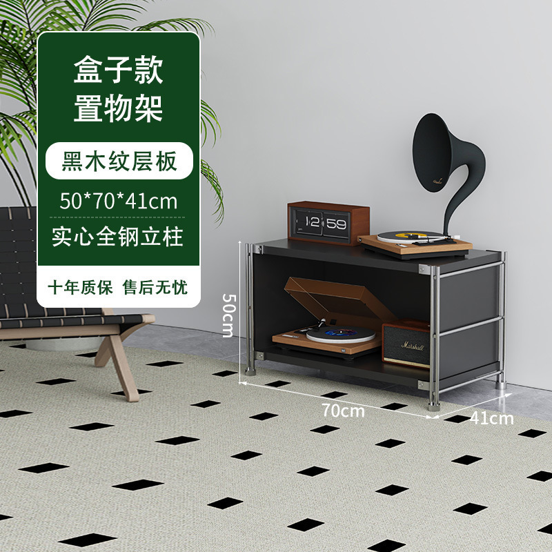 黑色简约翻门杂志柜艺术包床头柜包豪斯客厅扫地机器人置物架卧室|undefined