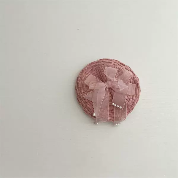 With bow, fuchsia