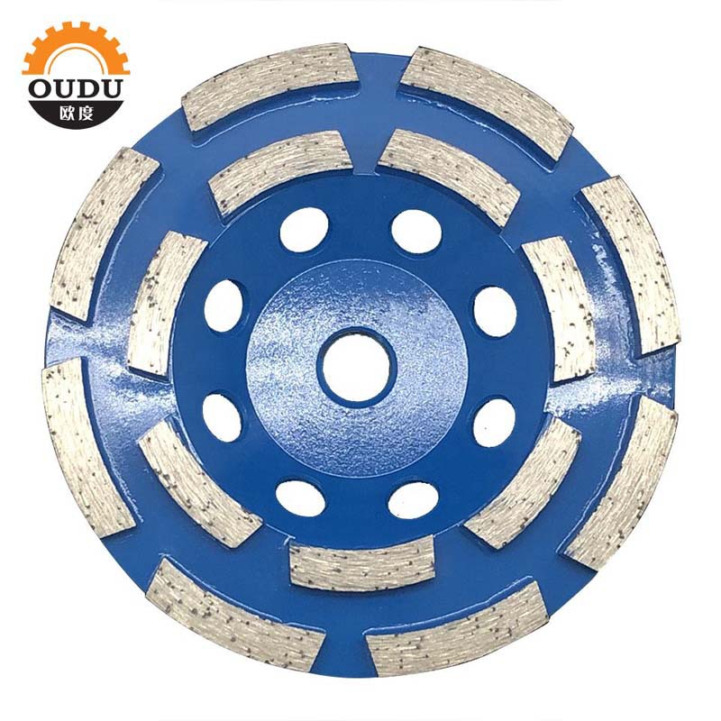 欧度4寸金属刀头混凝土水泥地面打磨磨盘磨光机角磨机高效耐磨