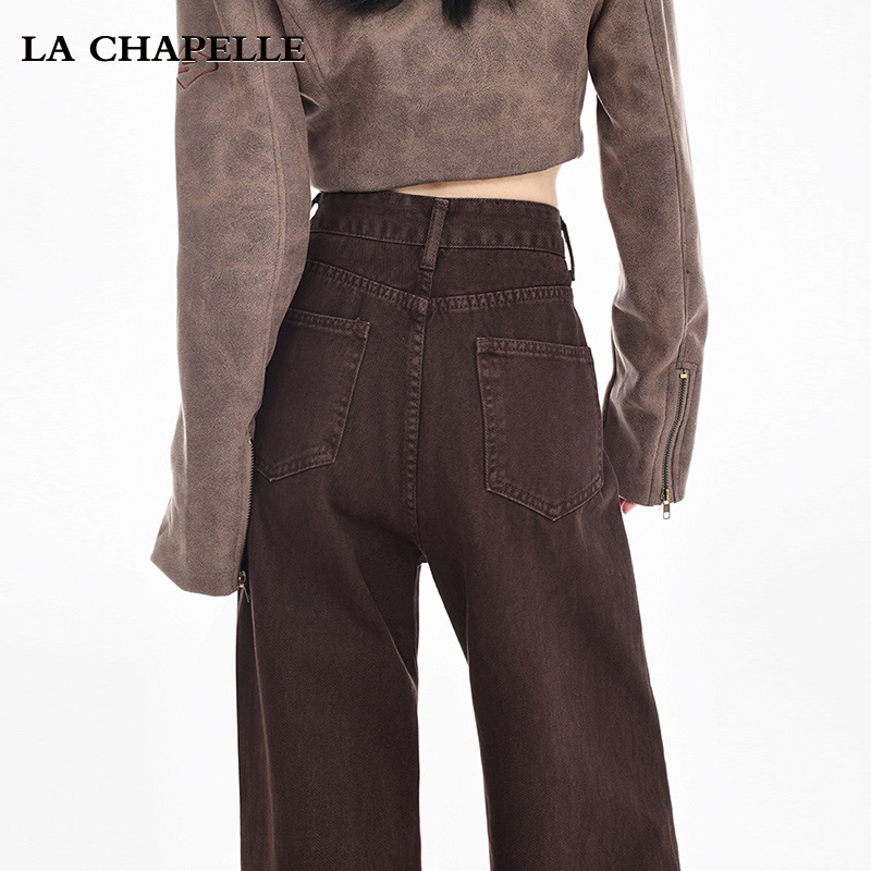 Colored autumn jeans