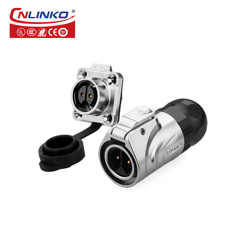 Lingke New Product M16 Full Metal Round 2 to 9 Pin PIN Connector Waterproof Power Aviation Plug Socket Connector