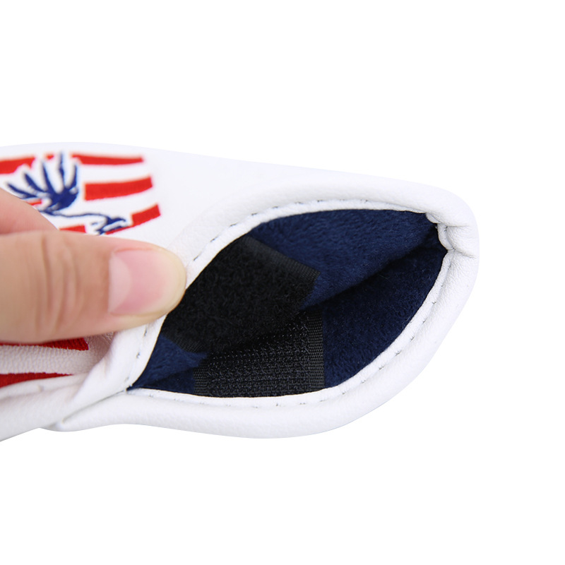 Cubierta de varilla de hierro de golf transfronteriza 11 cubierta de tapa de club de impresión digital de cuero PU accesorios de suministros de golf fábrica al por mayor