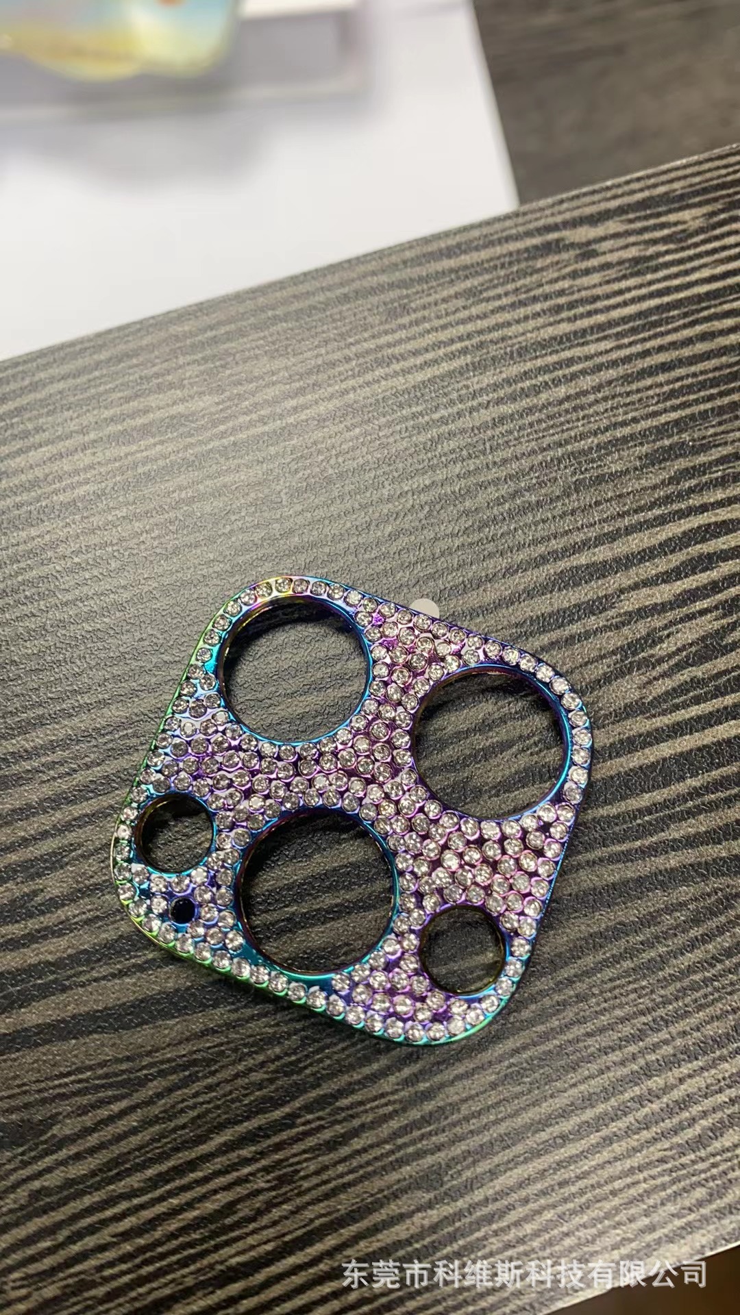 Aplicable Apple iPhone13 película de lente de diamante colorido Apple 16PROMAX cámara película protectora de anillo de metal