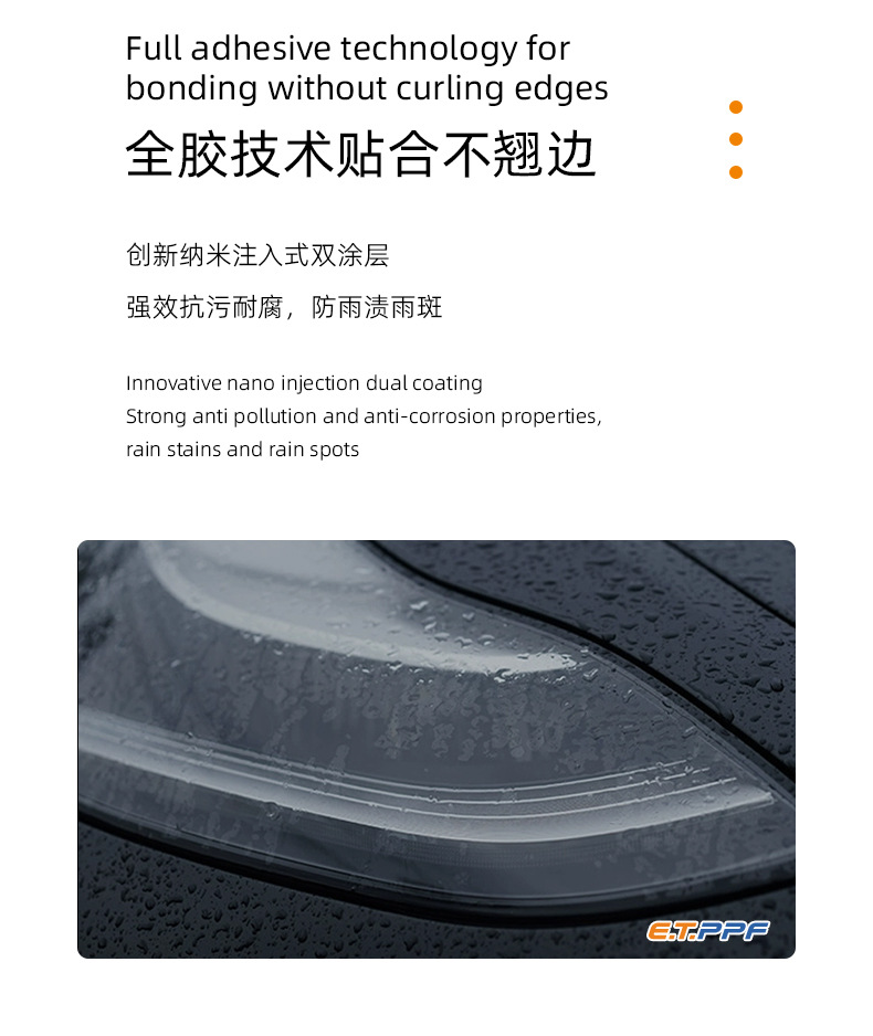 Photochromic Tpu Headlight Protective Film, Anti-Scratch, Self-Healing, Scratch-Resistant, Automotive Supplies, Tinting Film, Blackening Modification Wholesale