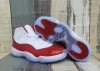 AJ11, высокий, белый/красный
