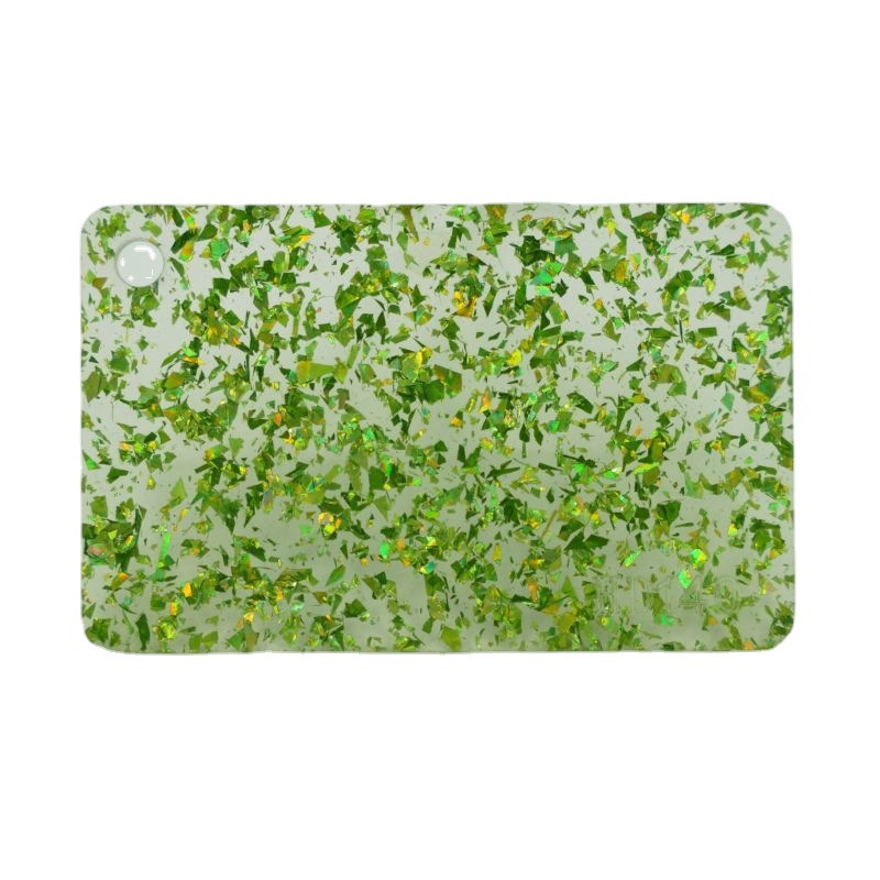 【厂家直销】高品质亚克力全透半透微透葱粉板 PMMA闪葱