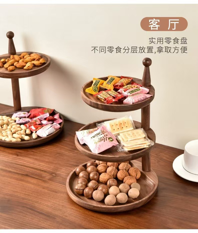 Entrar en el hogar puerta de entrada llave de almacenamiento decoración madera ligera de lujo de alta calidad estante de almacenamiento multicapa mesa bandeja de almacenamiento de artículos diversos