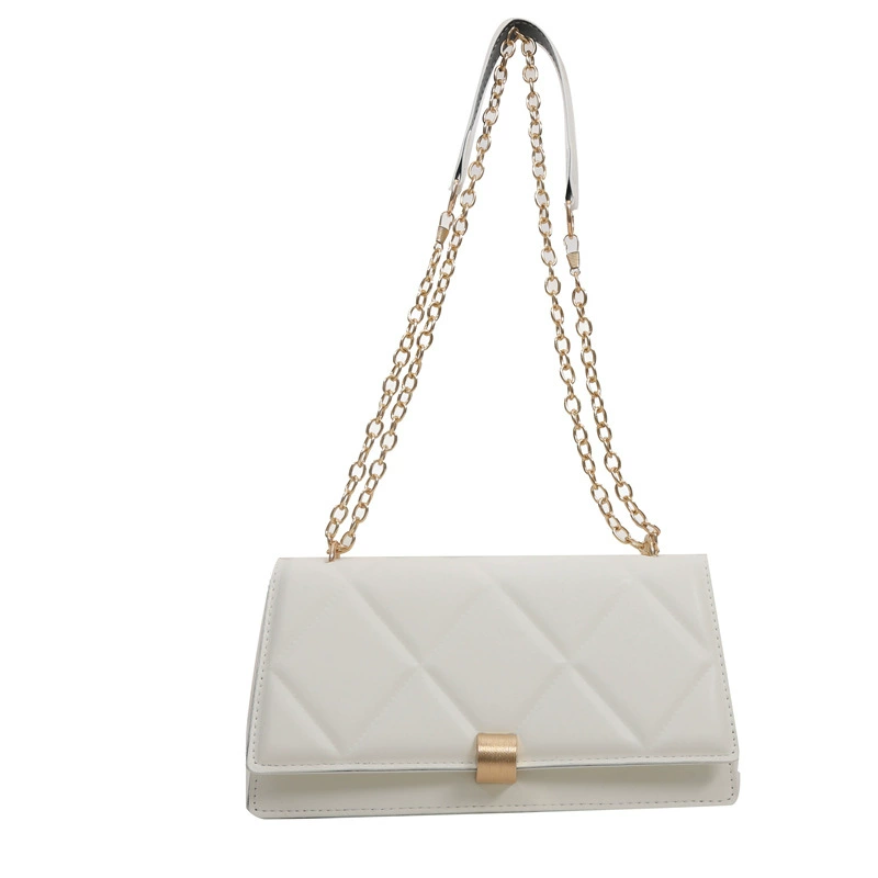 Underarm bag, shoulder bag with diamond pattern one shoulder, western style