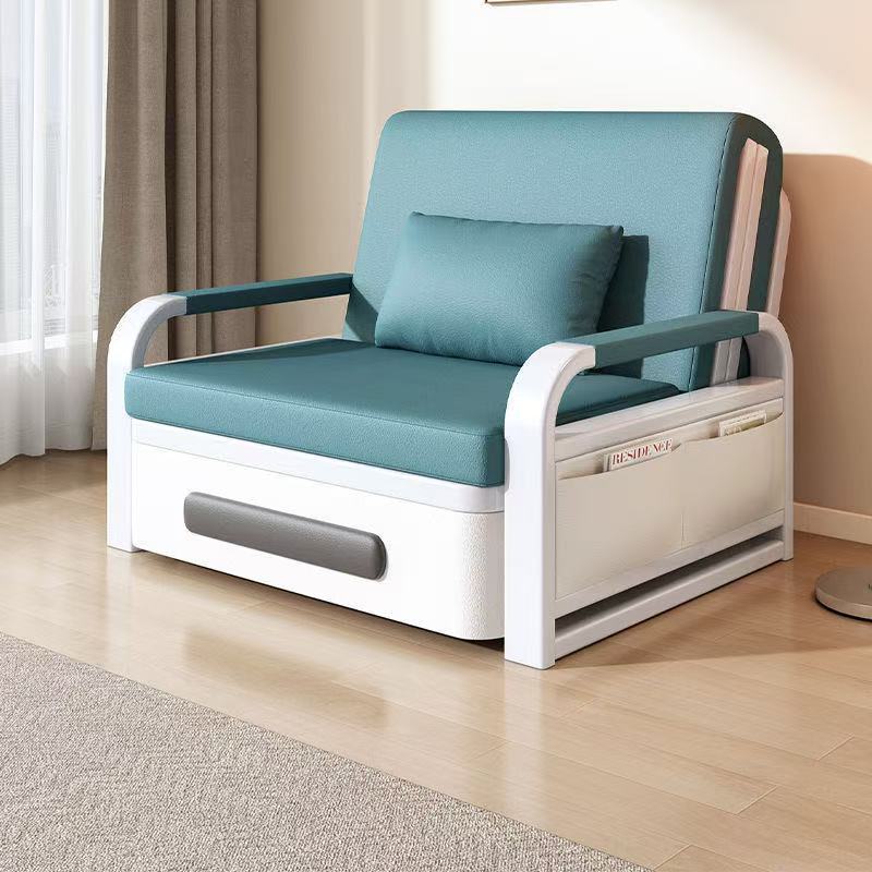Folding Sofa Bed All-In-One Small Apartment Living Room Sliding Bed 2025 New Multi-Functional Single and Double Retractable Bed