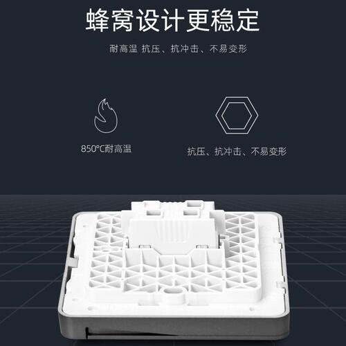 Schneider household wall switch socket Yishang fluorescent gray five-hole socket 86 type concealed socket switch panel