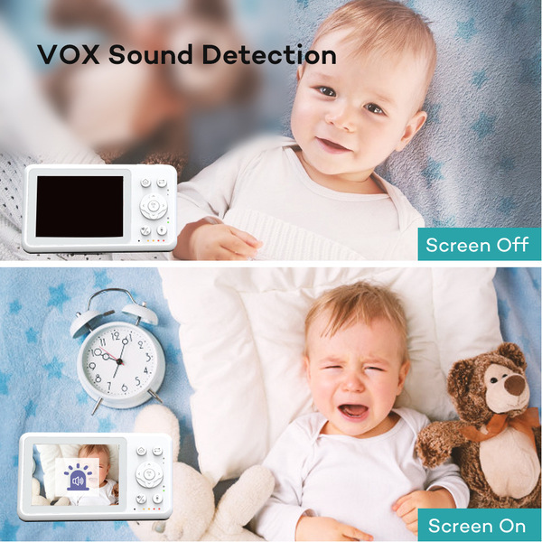 Baby monitor cross-border hot-selling high-definition video intercom…
