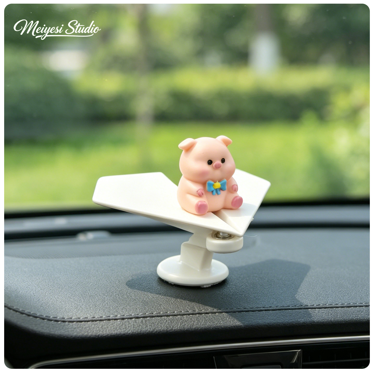 Crayón nuevo avión giratorio 2026 nuevo automóvil adorable joyería de dibujos animados decoración de curación descompresión