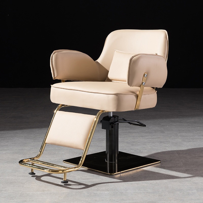 Fábrica directa silla de peluquería silla de peluquería salón de peluquería elevación silla de corte de pelo silla de peluquería silla popularidad en línea image 14