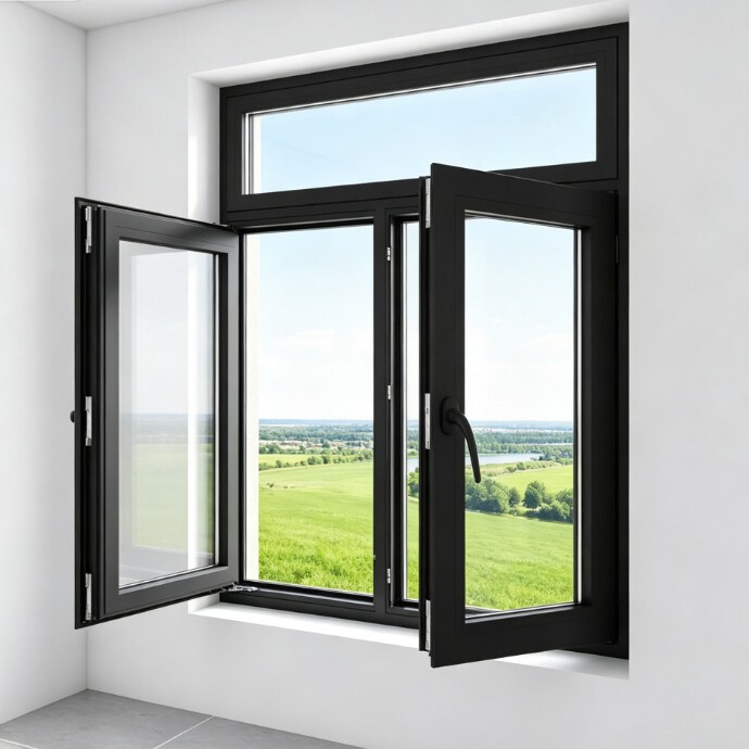 Polyurethane side windows for sunrooms, non-metallic insulation structure, complete set of opening windows for sunrooms Polyurethane side windows for sunrooms, non-metallic insulation structure, complete set of opening windows for sunrooms