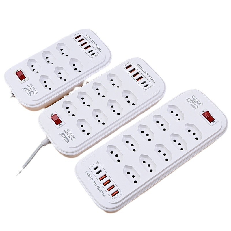 América del Sur Brasil certificación Uruguay enchufe redondo USB TYPE-C enchufe de carga