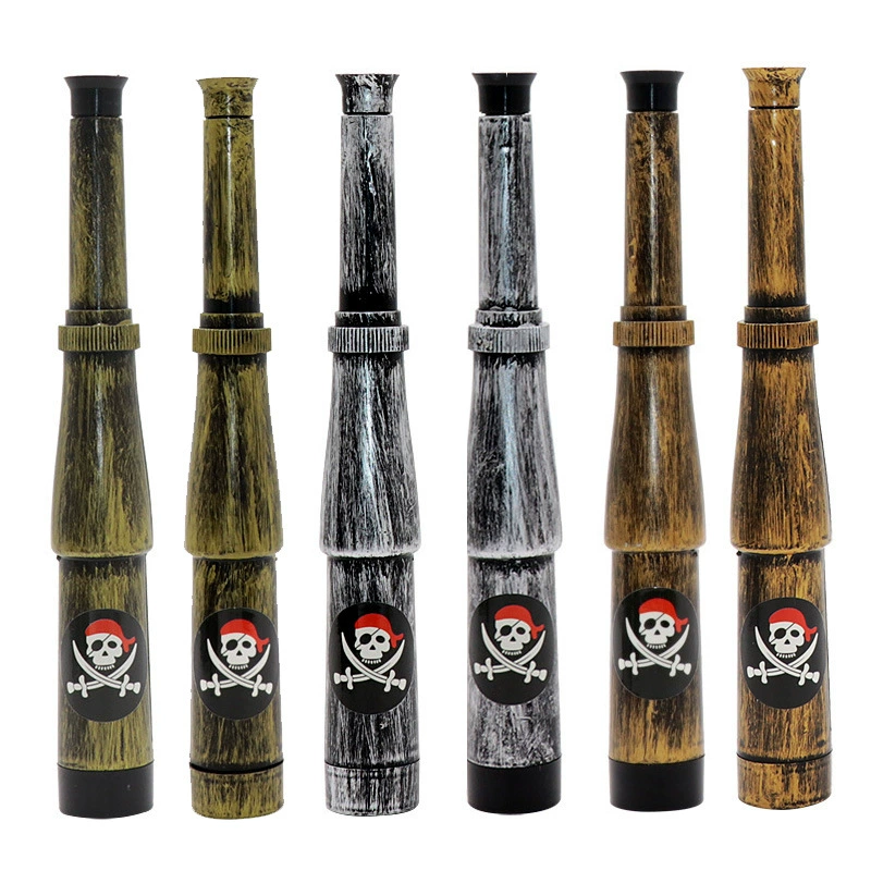 Трансграничный пиратский телескоп игрушка Телескопический телескоп с одним стволом Пиратская одежда украшения на Хэллоуин реквизит