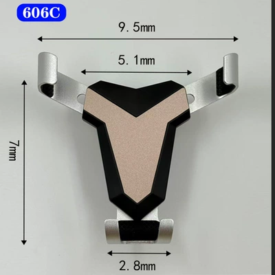 Alloy Universal Navigation Bracket — Car phone holder