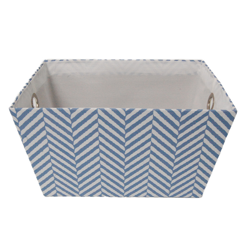 源頭廠家衣服收納筐帆布收納盒衣服衣物臟衣籃衣櫥衣柜雜物箱定制