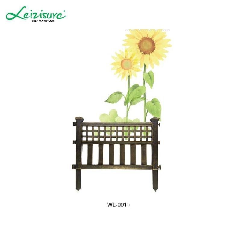 Laizhixiu fábrica suministro directo jardín cerca césped jardín Cinturón Verde protección jardín valla al por mayor