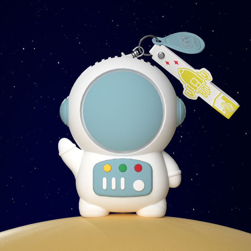 新型アニメ宇宙人ファンストラップ携帯学生かわいいミニusb充電手持ち無葉小ファン|undefined